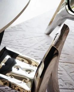 Pamono Limited Edition Chippensteel 1.0 Chair in Polished Stainless Steel by Zieta> Seating