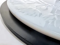 Pamono Limited Edition Glass Art Plate of the Year by Ivan Rabuzin for Rosenthal, Germany, 1978