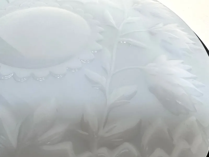 Pamono Limited Edition Glass Art Plate of the Year by Ivan Rabuzin for Rosenthal, Germany, 1978