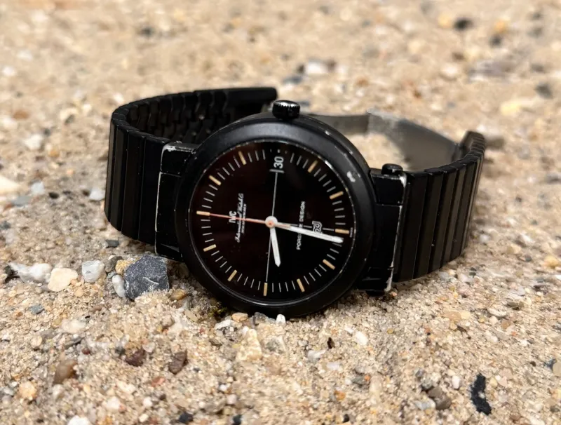 Sale Pamono Limited Edition LW3510 Compass Watch in Aluminium from Porsche / IWC, 1978