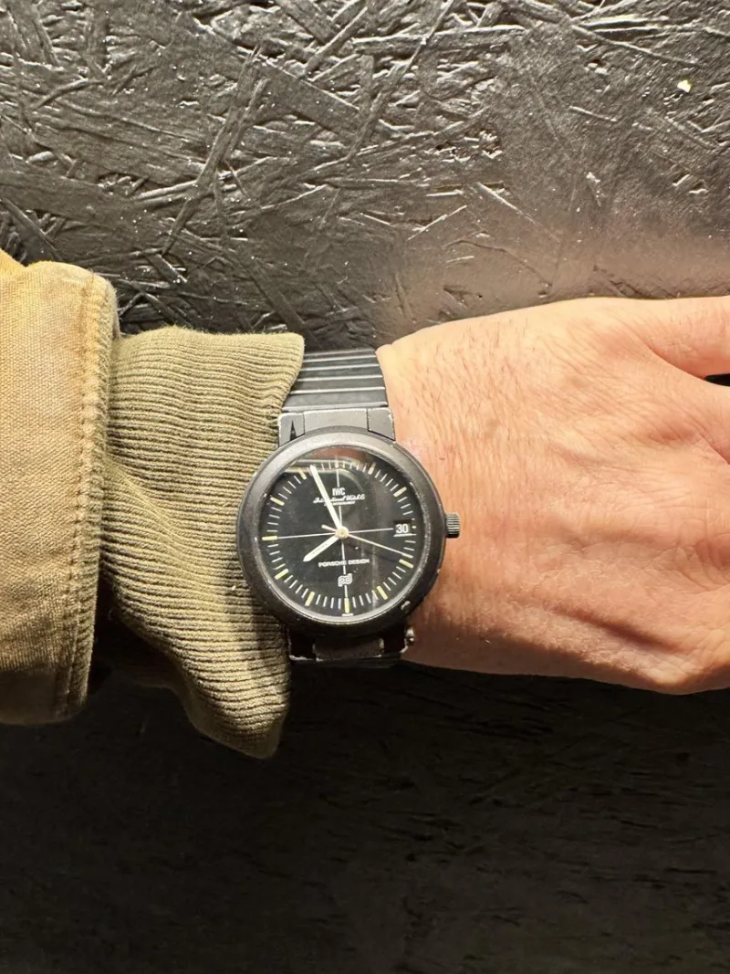 Sale Pamono Limited Edition LW3510 Compass Watch in Aluminium from Porsche / IWC, 1978