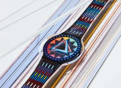 Hot Pamono Limited Edition Watch Set by Yaacov Agam for Movado, 1989, Set of 4