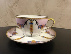 Pamono Limoges Coffee Service, 1925, Set of 12><noscript><img width=