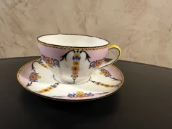 Pamono Limoges Coffee Service, 1925, Set of 12><noscript><img width=