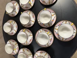 Pamono Limoges Coffee Service, 1925, Set of 12><noscript><img width=