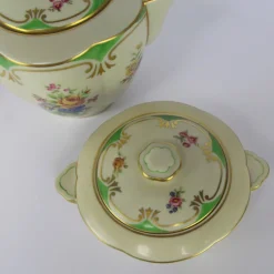 Pamono Limoges Porcelain Coffee Set by Charles Ahrenfeldt, Set of 27> Coffee & Tea Service
