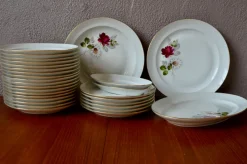 Discount Pamono Limoges Porcelain Dinner Service, 1950s, Set of 29