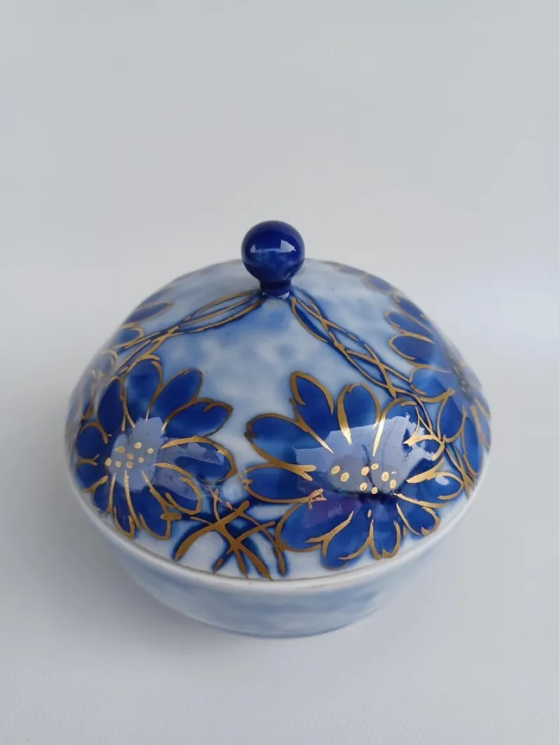 Clearance Pamono Limoges Porcelain Pot by Camille Tharaud, 1930s