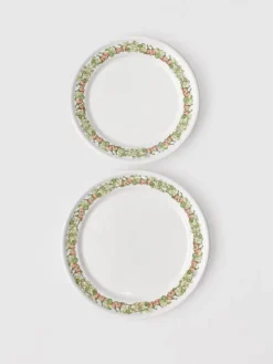 Pamono Linnea Plates by Karin Björquist Gustavsberg, 1970><noscript><img width=