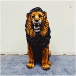 Outlet Pamono Lion Ceramic Statue from Ceramiche Boxer
