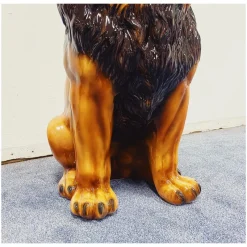 Outlet Pamono Lion Ceramic Statue from Ceramiche Boxer