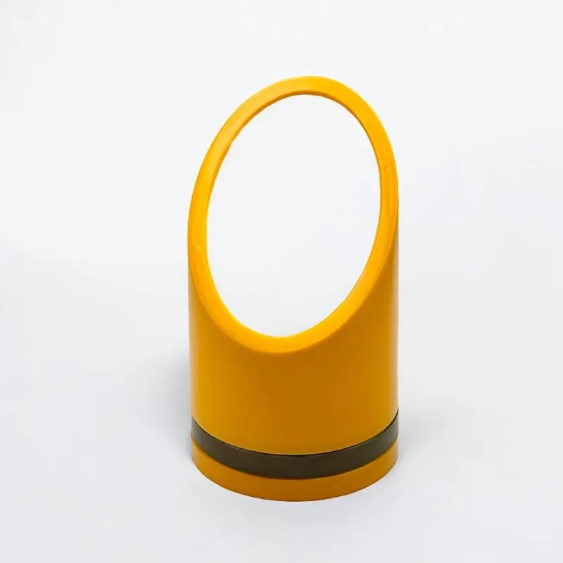 Pamono Lipstick Table Mirror in Yellow Plastic, 1970s> Mirrors