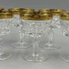 Discount Pamono Liqueur Glasses with 18K Gold Rim by Franz Kaspar for Glashütte, 1950s, Set of 6
