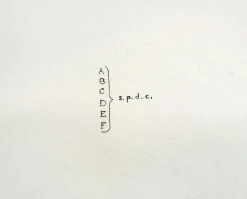 Sale Pamono Lithograph by Gianfranco Baruchello, Italy, 1975