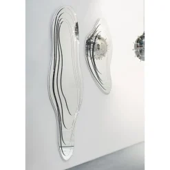 Best Pamono Livelli 1850 Wall Mirror with White Colored MDF by Barberini & Gunnell