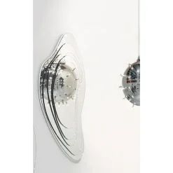 Best Pamono Livelli 1850 Wall Mirror with White Colored MDF by Barberini & Gunnell