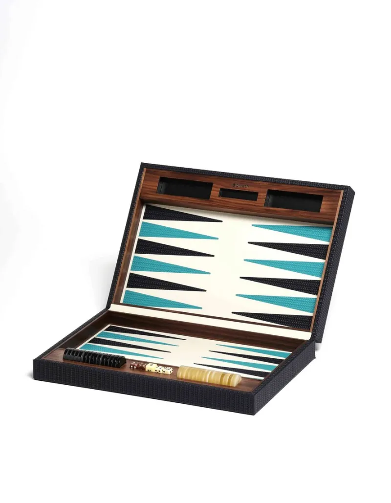Pamono Liverpool Leather Backgammon Game> Decorative Objects