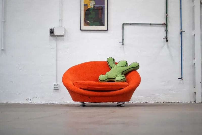 Hot Pamono Living Room Set by Keith Haring for Bretz, 1998, Set of 5