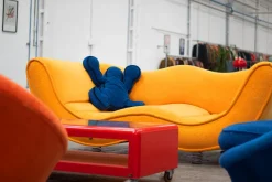 Hot Pamono Living Room Set by Keith Haring for Bretz, 1998, Set of 5