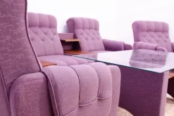 Pamono Living Room Set, Former Czechoslovakia, 1980s, Set of 4><noscript><img width=