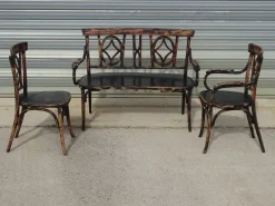 Pamono Living Room Set from Baumann, 1900s, Set of 3> Living Room Sets