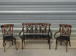 Pamono Living Room Set from Baumann, 1900s, Set of 3><noscript><img width=