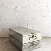 Pamono Locker Boxes from Lips Vago, 1920s, Set of 2> Trunks Crates & Baskets