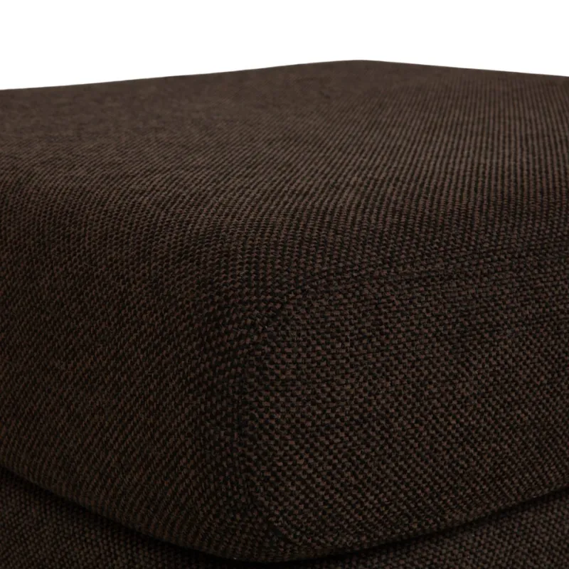 Online Pamono Loft Corner Sofa and Ottoman in Grey Brown Fabric from Ewald Schillig, Set of 2