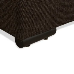 Online Pamono Loft Corner Sofa and Ottoman in Grey Brown Fabric from Ewald Schillig, Set of 2