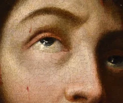 Pamono Lombard Artist, Ecce Homo, 1650, Oil on Canvas, Framed><noscript><img width=