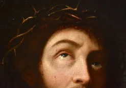 Pamono Lombard Artist, Ecce Homo, 1650, Oil on Canvas, Framed><noscript><img width=