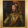 Clearance Pamono Lombard School Artist, Portrait of a Cavalier, 1680, Oil on Canvas, Framed