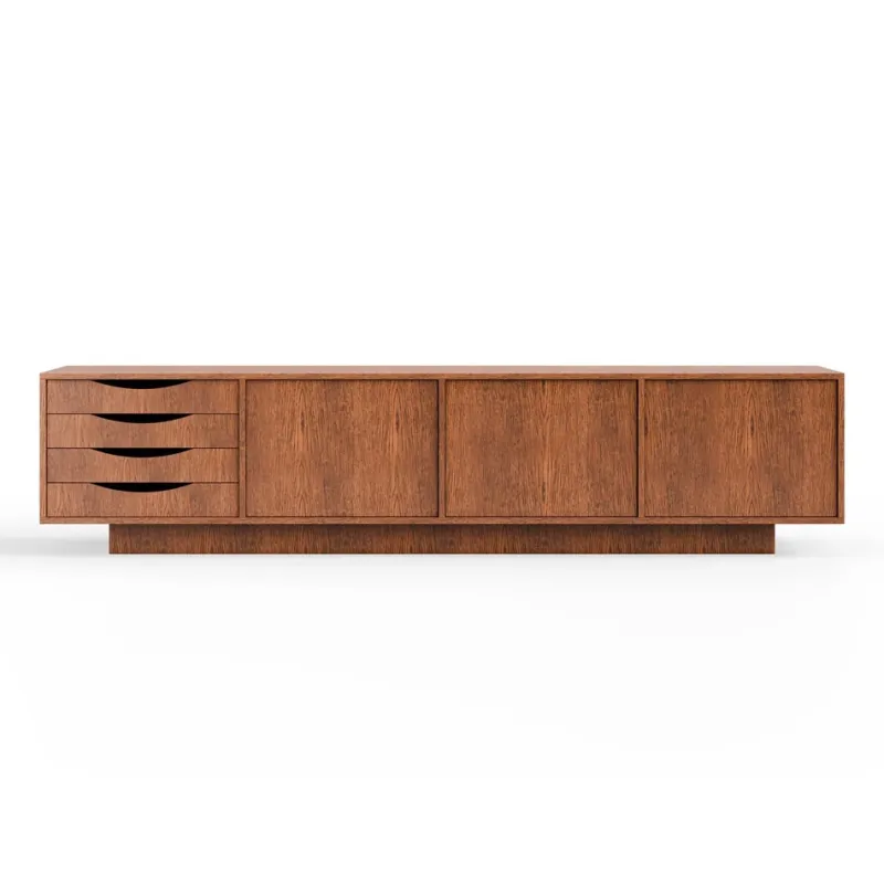 Outlet Pamono Long Brown Sideboard by Pastform Furniture