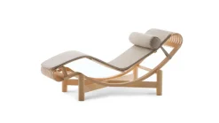 Pamono Long Tokyo Chaise by Charlotte Perriand for Cassina