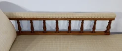 Pamono Long Victorian Mahogany Chaise Lounge, England, 19th Century><noscript><img width=