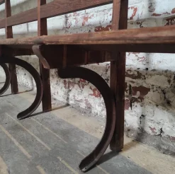 Pamono Long Wooden Church Bench><noscript><img width=
