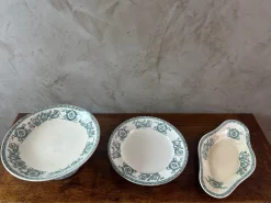 Pamono Longwy Iron Land Service, 1890, Set of 60><noscript><img width=