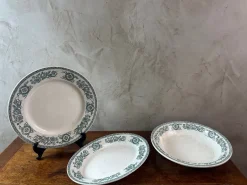 Pamono Longwy Iron Land Service, 1890, Set of 60><noscript><img width=
