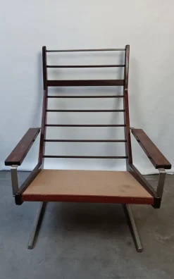 Sale Pamono Lotus Lounge Chair by Rob Parry for Gispen, 1960s