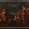 New Pamono Louis Dorigny, Figures, Oil on Canvas, 17th-18th Century, Framed