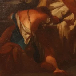 New Pamono Louis Dorigny, Figures, Oil on Canvas, 17th-18th Century, Framed