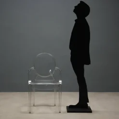 Pamono Louis Ghost Chair attributed to Philippe Starck for Castelli / Anonima Castelli> Side Chairs & Dining Chairs