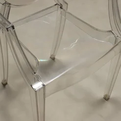 Pamono Louis Ghost Chair attributed to Philippe Starck for Castelli / Anonima Castelli><noscript><img width=