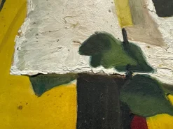 Pamono Louis Latapie, Modernist Art Deco Composition, 1939, Oil on Board> Abstraction