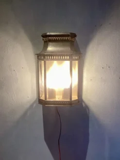 Pamono Louis Philipe II Garden Wall Lamp from Roger Pladier> Garden Lighting