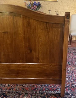 Pamono Louis Philippe Bed in Walnut><noscript><img width=