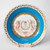 Pamono Louis Philippe Plate by Sèvres Château Des Tuileries, 1840s> Dinner Plates & Bowls