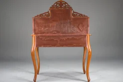 Pamono Louis Philippe Walnut Secretary Desk><noscript><img width=