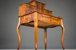 Pamono Louis Philippe Walnut Secretary Desk><noscript><img width=