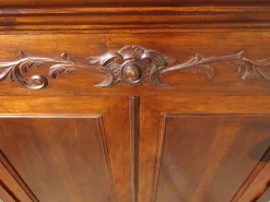 Pamono Louis Philippe Walnut Wardrobe, 1890s> Cabinets & Wardrobes